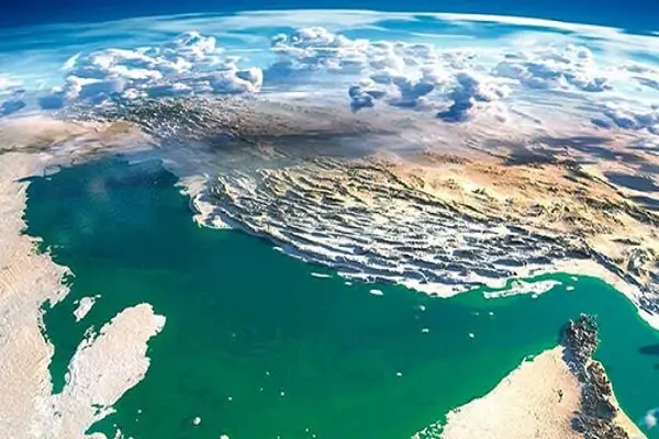 جزایر سه گانه ایران در دیوارنگاره میدان ولیعصر + عکس