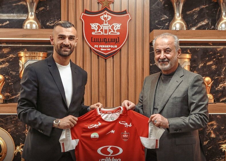 عکس| پرسپولیس دوباره با دورسون قرارداد بست!