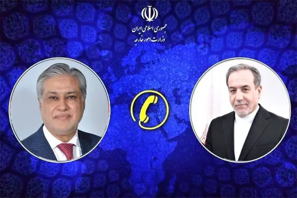 رایزنی وزرای خارجه ایران و پاکستان درباره بحران غزه و روابط دوجانبه