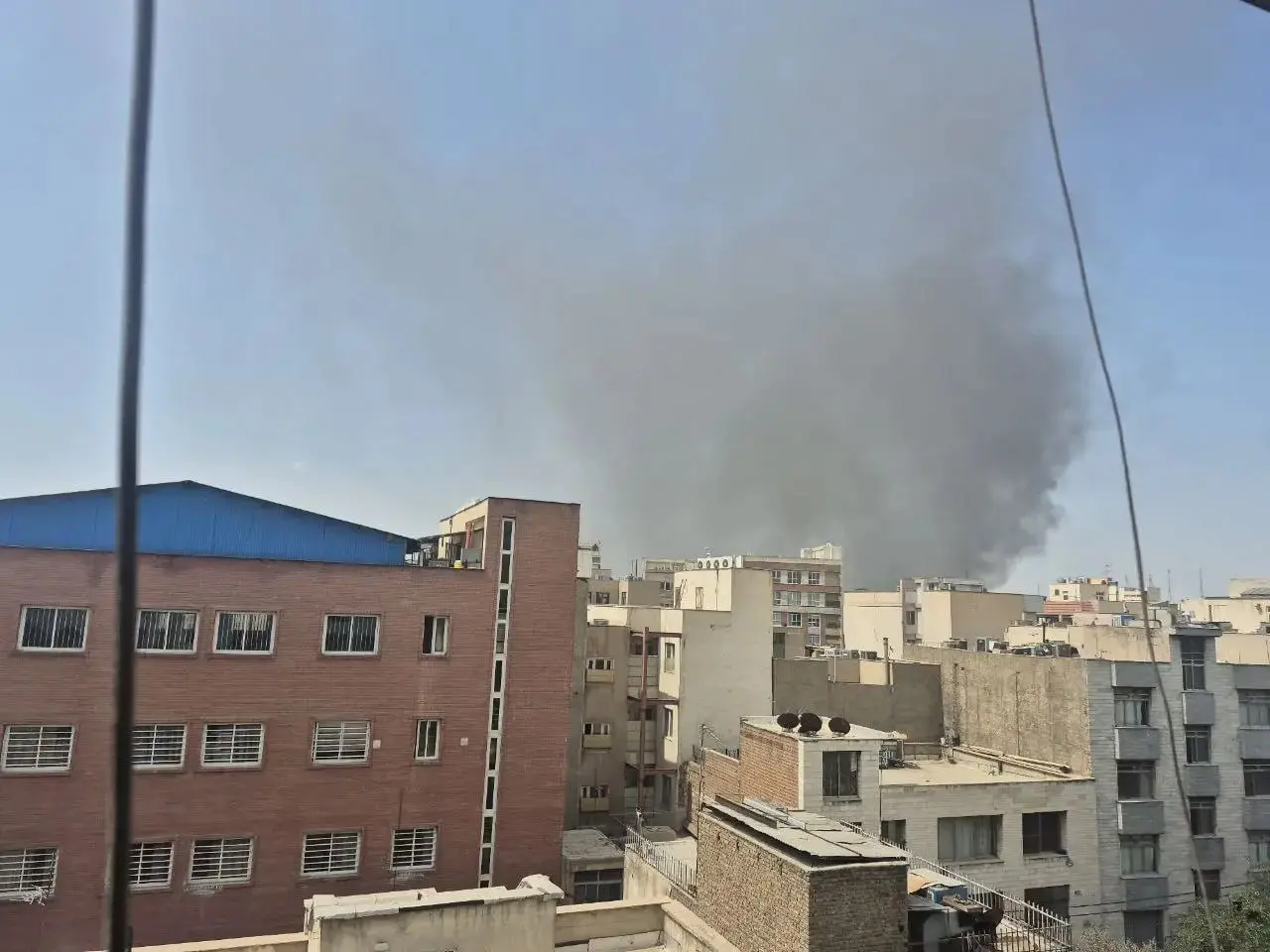 علت آتش سوزی در محدوده پل روشندلان تهران مشخص شد
