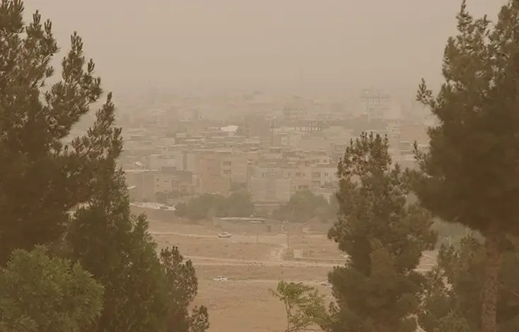 ‌گرد‌و‌غبار نفس‌گیر شمال شرق ایران را دربر گرفت