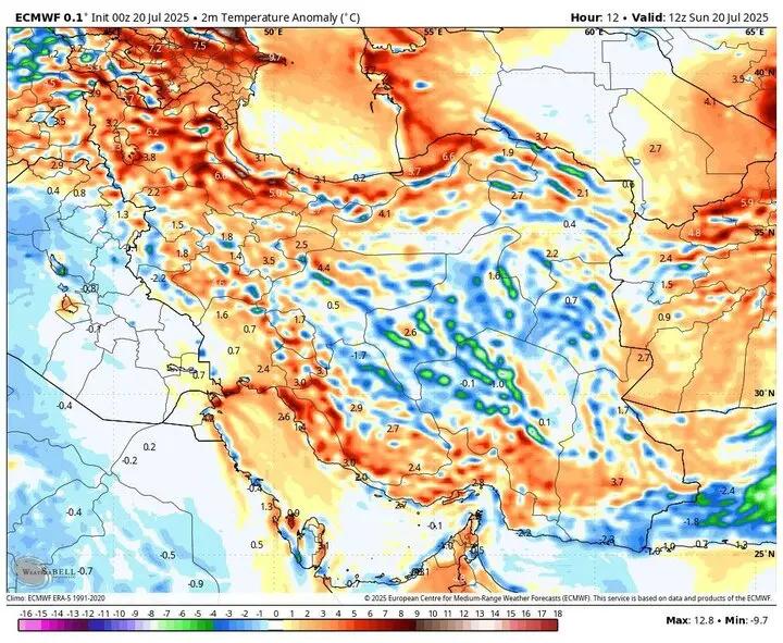 پدر علم هواشناسی ایران: دهم آذر به بعد، میزان بارندگی به سمت حد نرمال حرکت خواهد کرد، اما انتظار بارش بالاتر از حد نرمال واقعی نیست/شکل‌گیری کمربند کم‌فشار از ایران تا شمال آفریقا